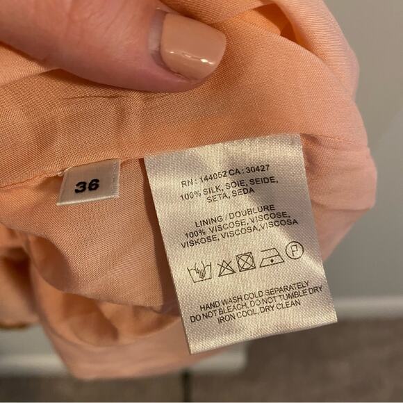 ESSENTIEL ANTWERP Silk Pink Floral Mini Dress 36 XS/S - Picture 8 of 12